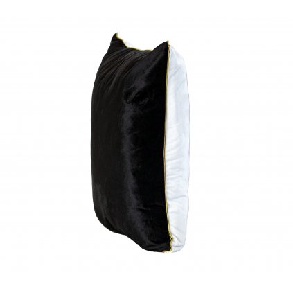 Bielo čierna obliečka na vankúš OBSESSION 4  45x45 cm