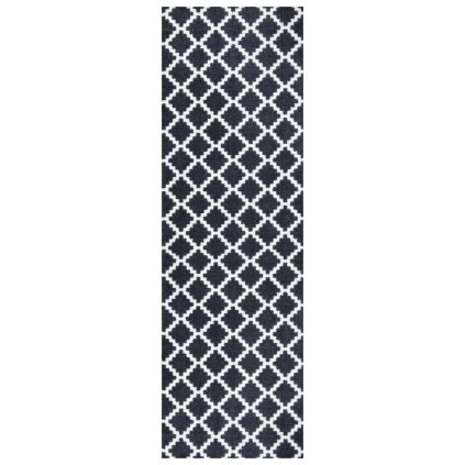 64623 protismykovy behun home black white 103156