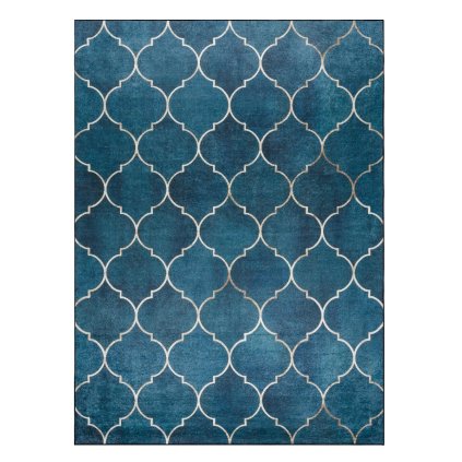 65514 kusovy koberec andre maroccan trellis 1181 blue