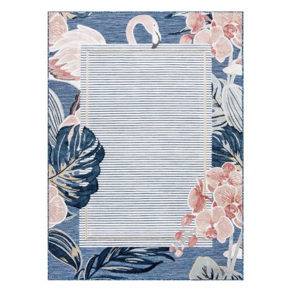 66834 kusovy koberec botanic 65240 flamingo navy na von aj na doma
