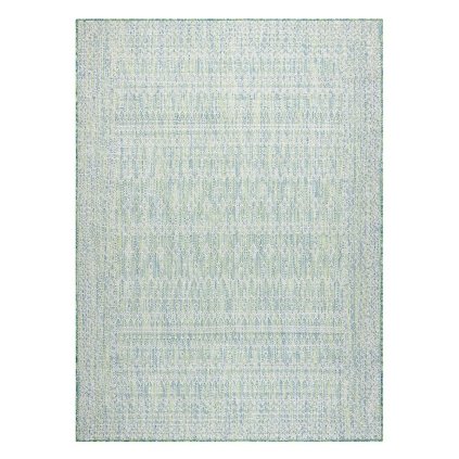 66900 kusovy koberec sion sisal aztec 22184 green blue ecru na von aj na doma