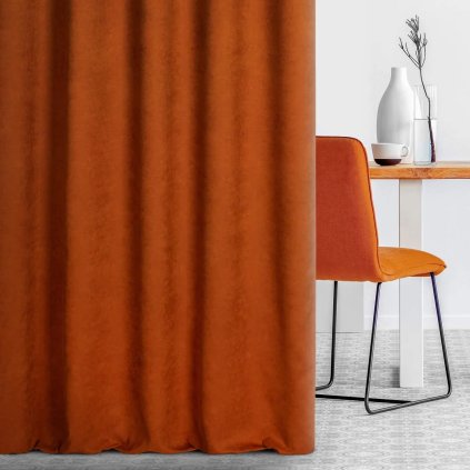 70023 tmavotehlovy zaves adore z makkej latky s velurovou strukturou