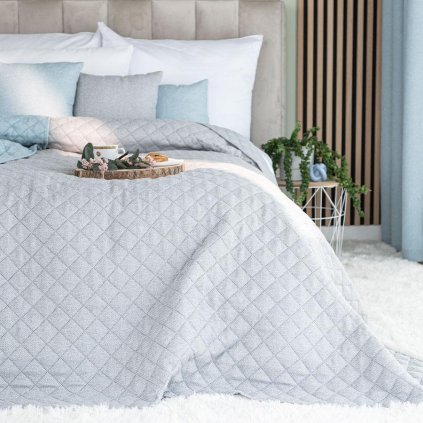 75789 svetlosivy prehoz na postel molly 170x210 cm