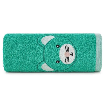 76995 mentolovy detsky uterak baby71 50x90 cm