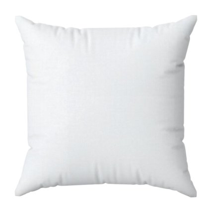 Biela saténová obliečka na vankúš DINA 40x40 cm