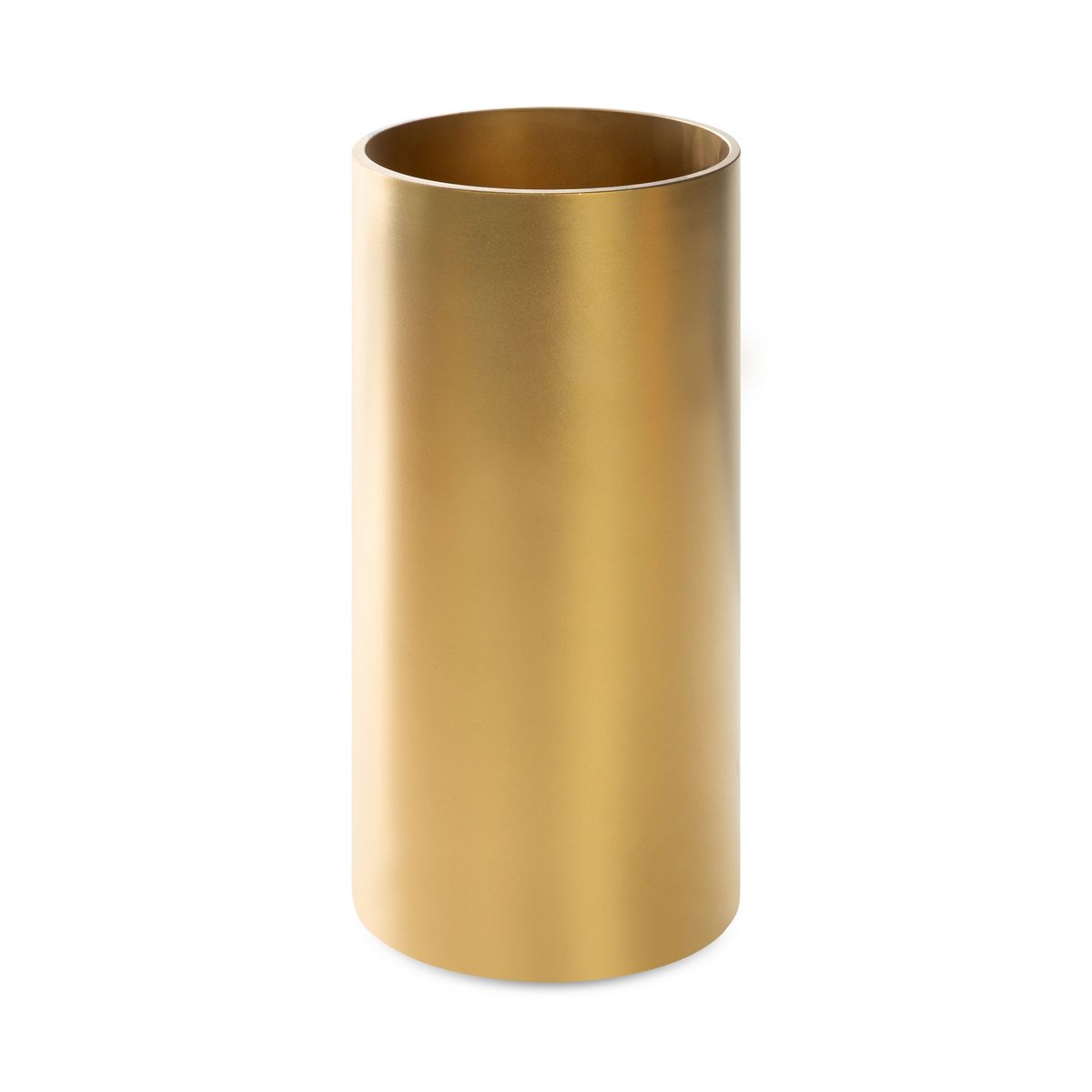 Sklenená váza LILI6 zlatá 15 x 30 cm
