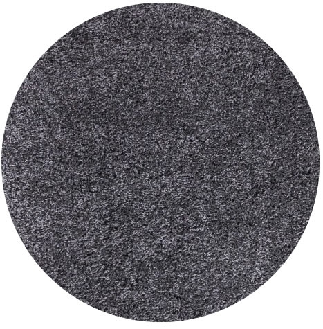 Kusový koberec Life Shaggy 1500 grey kruh Rozmery koberca: 200x200 kruh