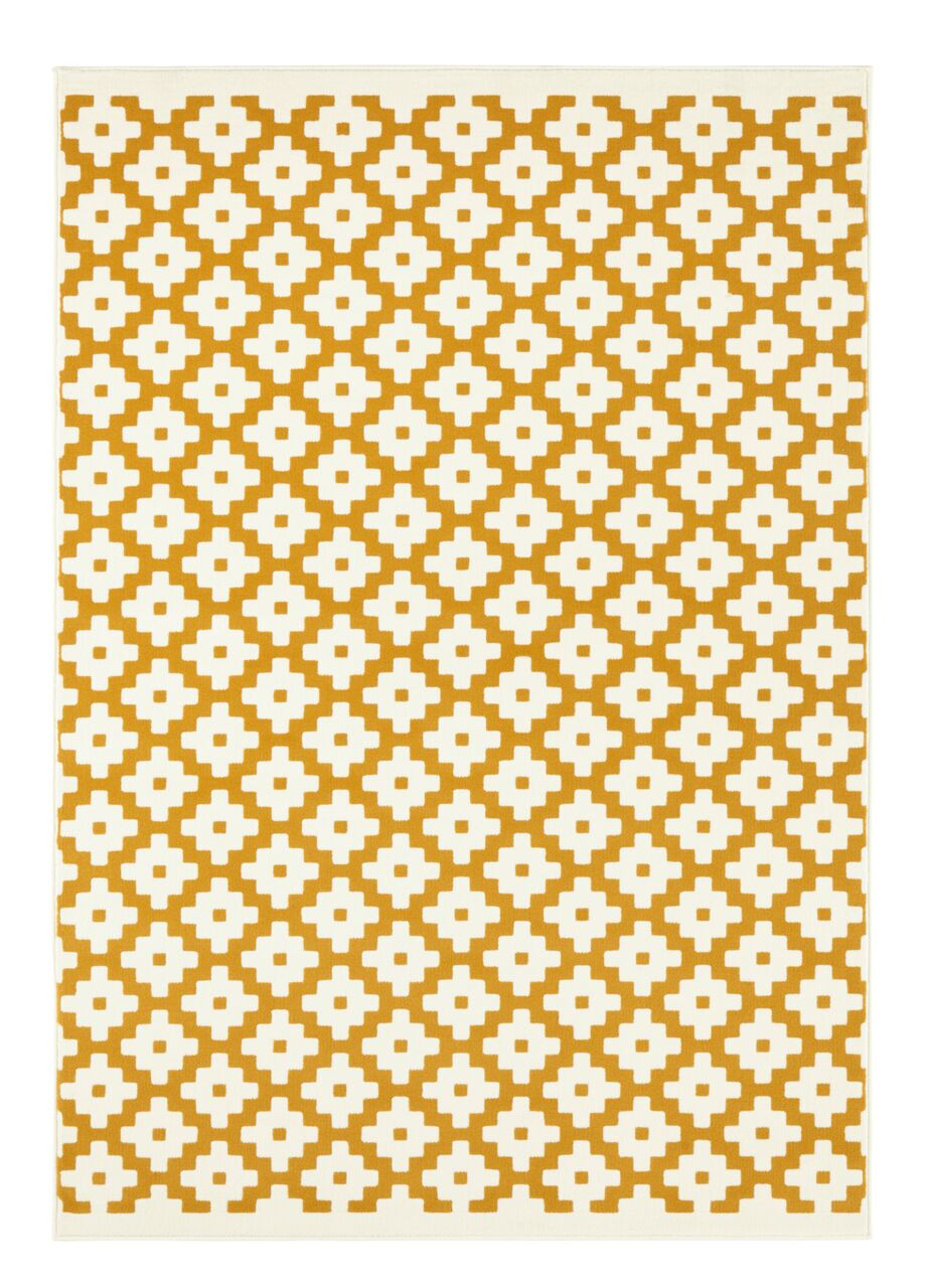 Kusový koberec Celebration 103450 Lattice Gold Rozmery koberca: 120x170