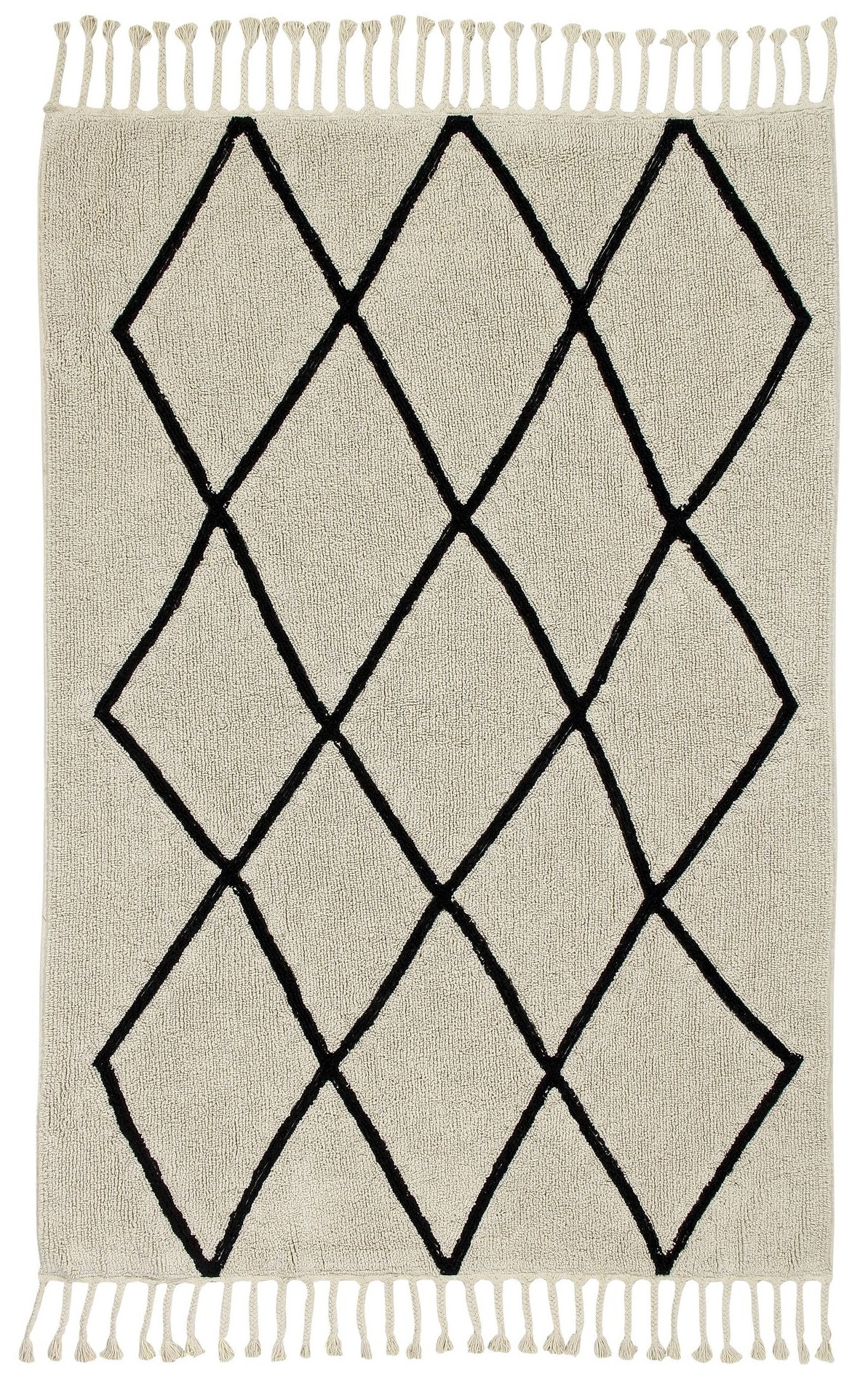 Ručne tkaný kusový koberec Bereber Beige Rozmery koberca: 140x200