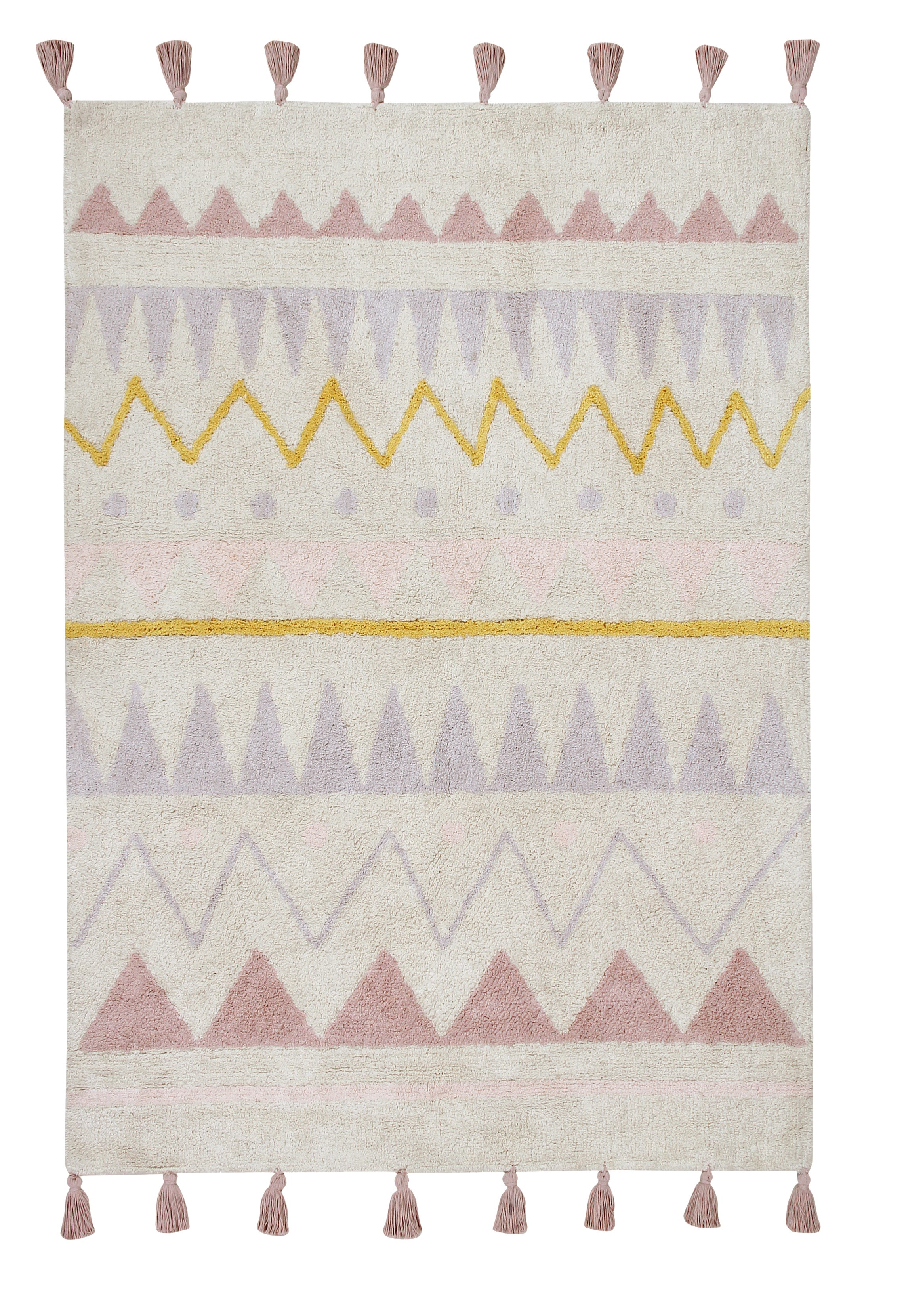 Ručne tkaný kusový koberec Azteca Natural-Vintage Nude Rozmery koberca: 140x200