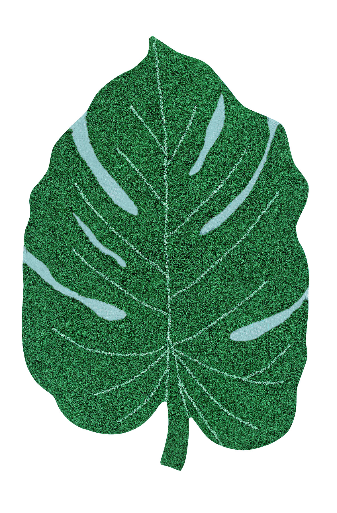 Ručne tkaný kusový koberec Monstera Leaf Rozmery koberca: 120x180