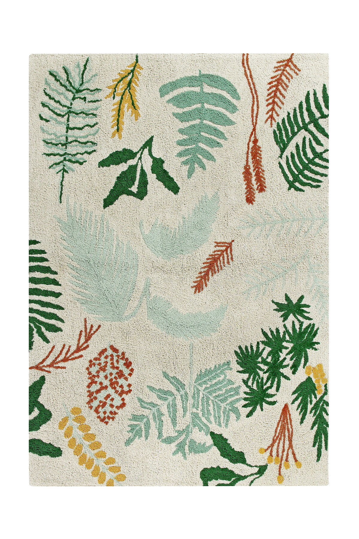 Ručne tkaný kusový koberec Botanic Plants Rozmery koberca: 140x200