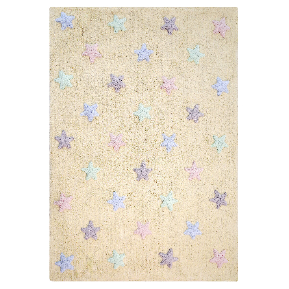 Ručne tkaný kusový koberec Tricolor Stars Vanilla Rozmery koberca: 120x160