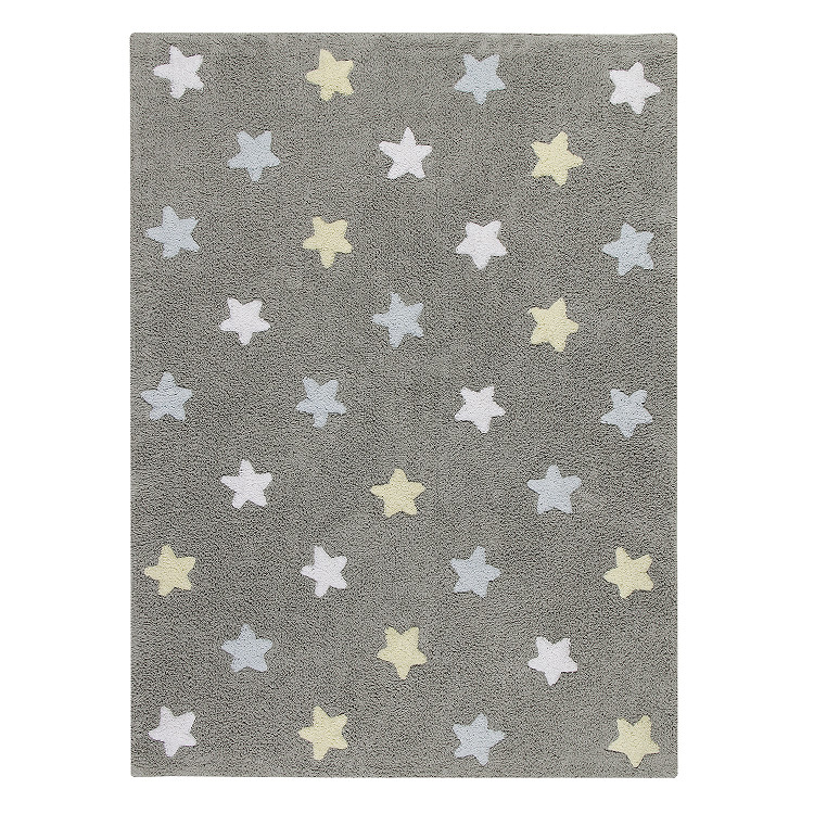 Ručne tkaný kusový koberec Tricolor Stars Grey-Blue Rozmery koberca: 120x160