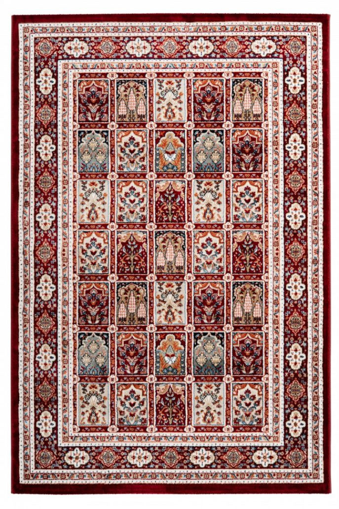 Kusový koberec Isfahan 742 red Rozmery koberca: 80x150