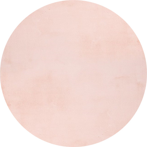 Kusový koberec Cha Cha 535 powder pink kruh Rozmery koberca: 80x80 kruh