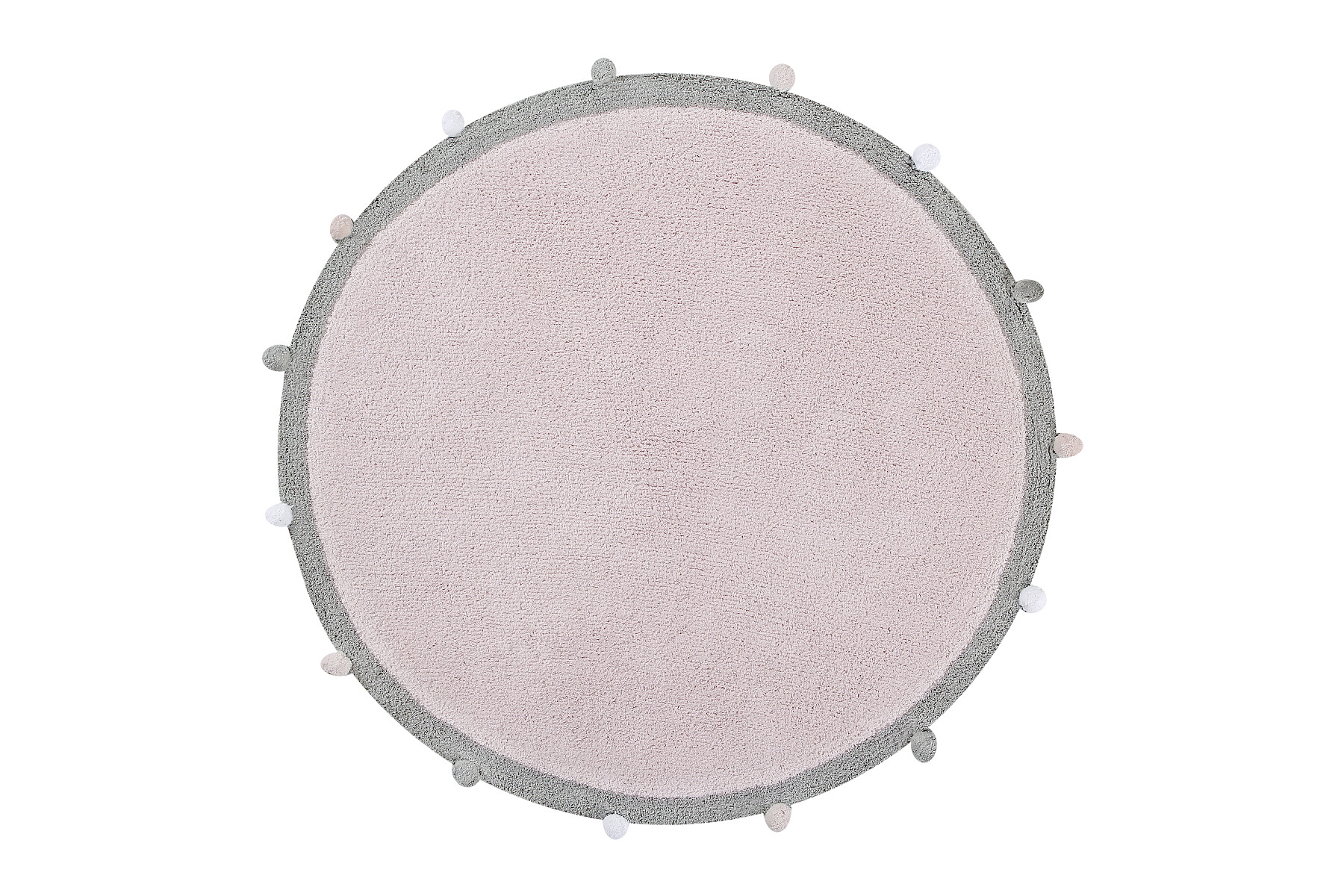 Pre zvieratá: Prateľný koberec Bubbly Soft Pink Rozmery koberca: 120x120 kruh