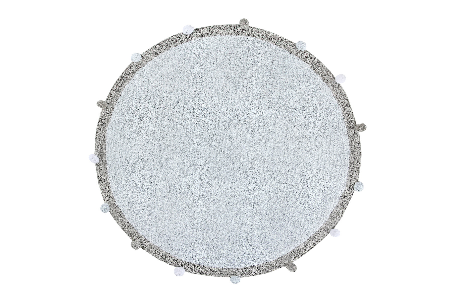 Pre zvieratá: Prateľný koberec Bubbly Soft Blue Rozmery koberca: 120x120 kruh