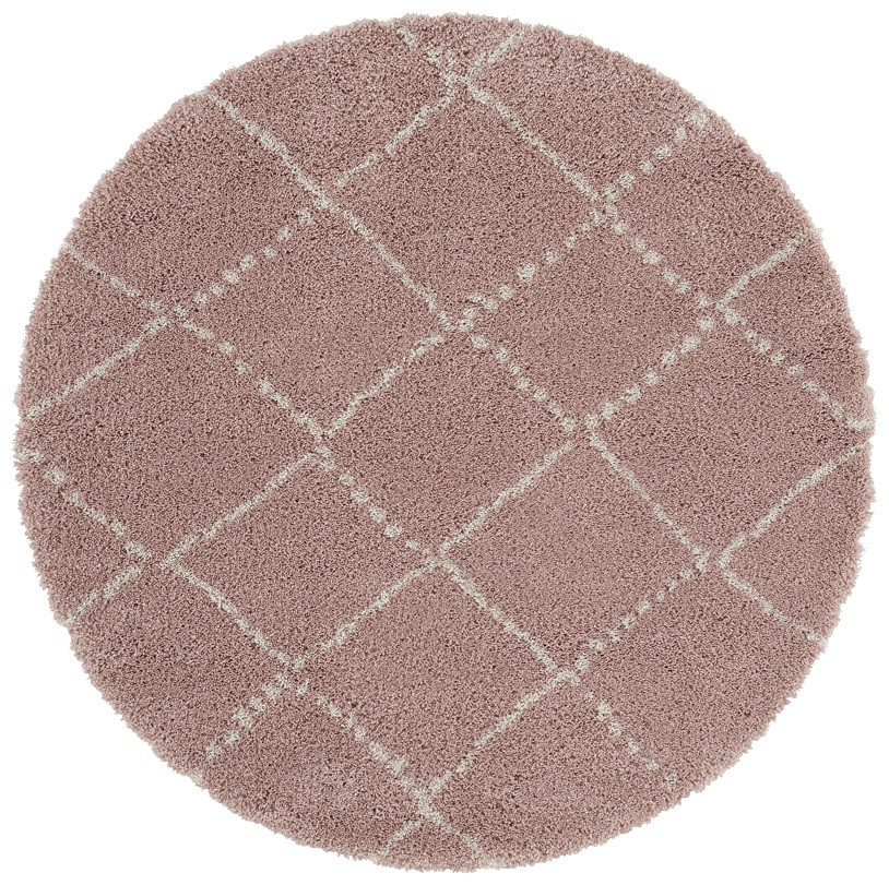 Kusový koberec Allure 102750 Rose / Cream Rozmery koberca: 120x120 kruh