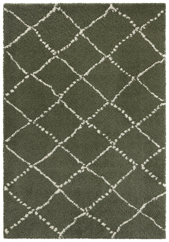 Kusový koberec Allure 104404 Olive-Green / Cream Rozmery koberca: 80x150