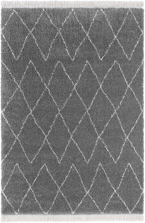 Kusový koberec Desire 104401 Dark Grey / Cream Rozmery koberca: 80x200