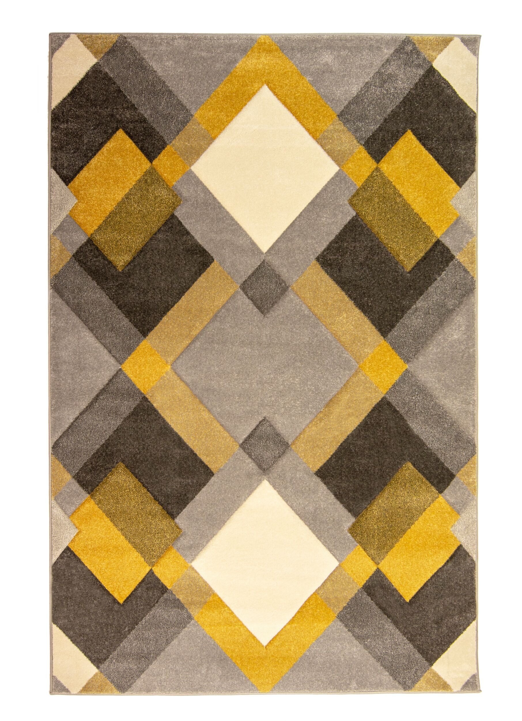 Kusový koberec Hand Carved Nimbus Grey / Ochre Rozmery koberca: 120x170