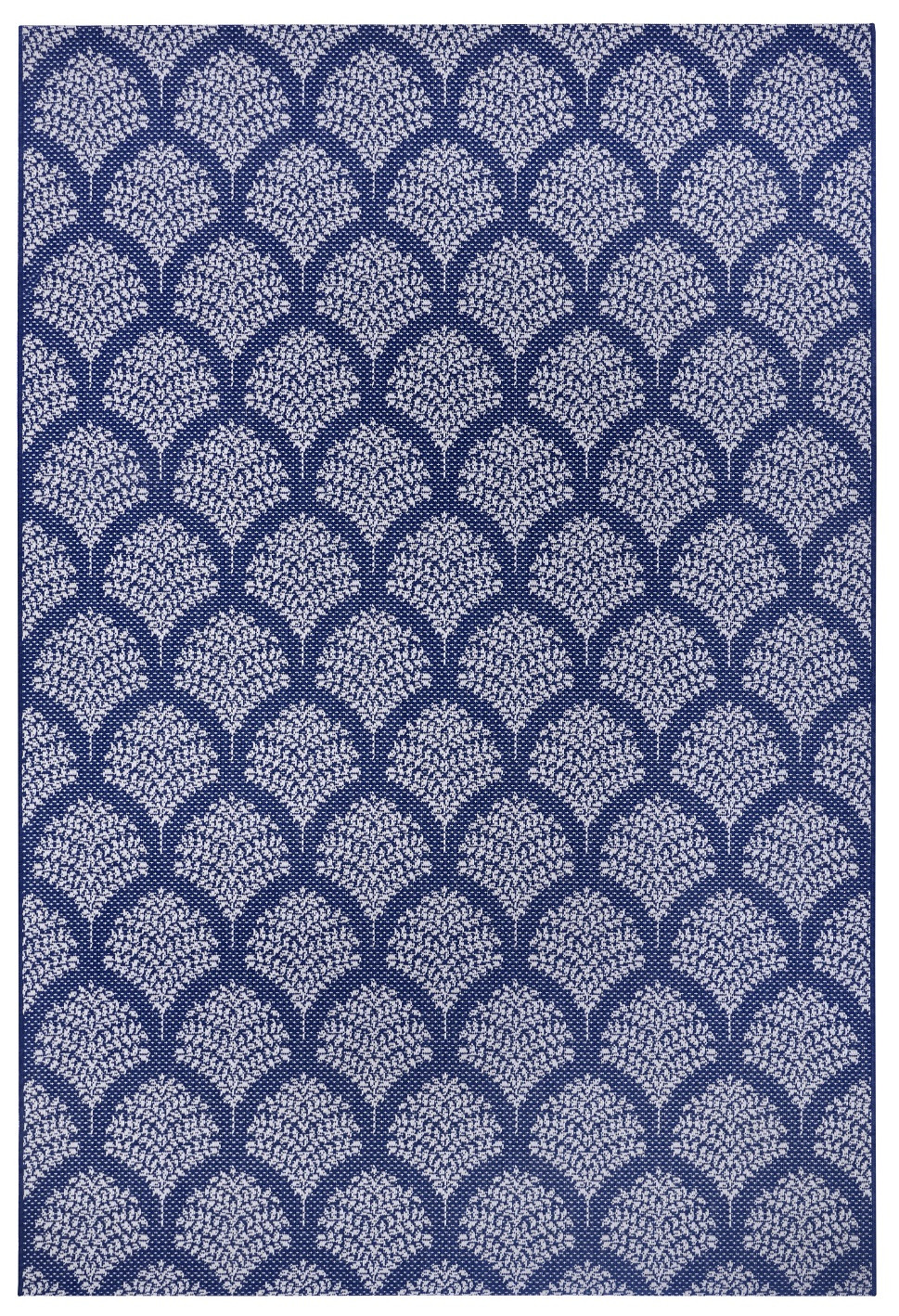 Kusový koberec Flatweave 104866 Blue / Cream Rozmery koberca: 160x230