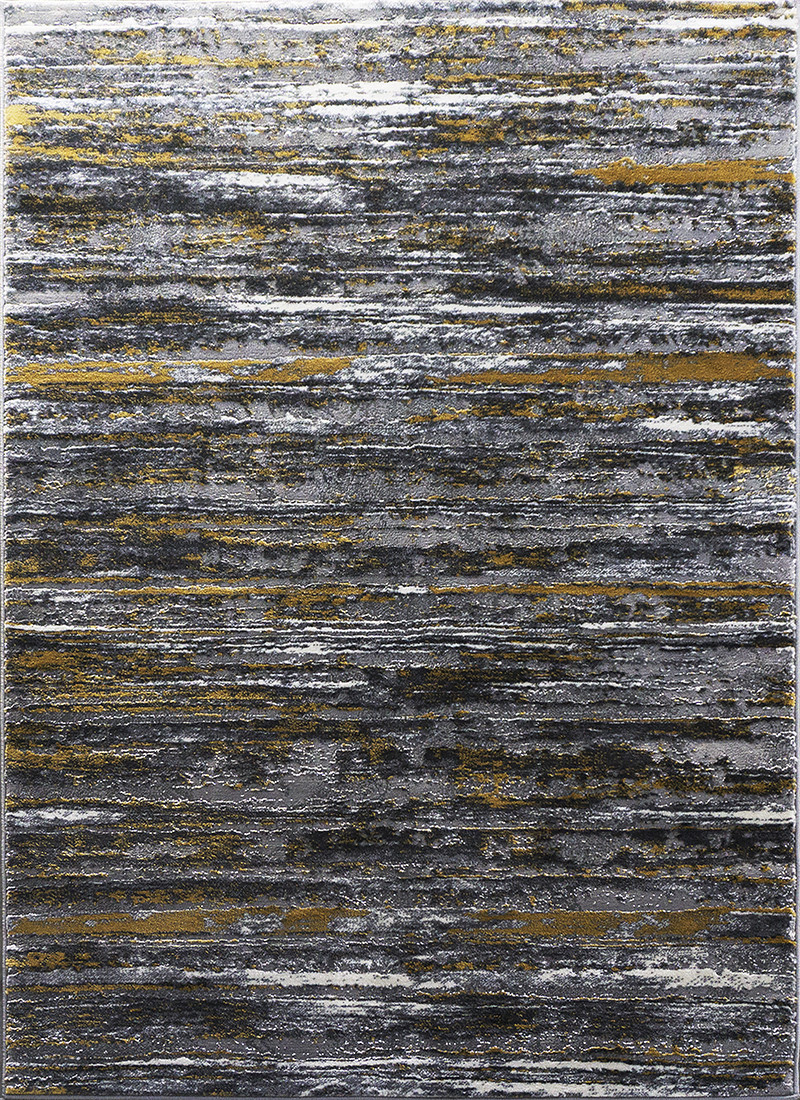 Kusový koberec Zara 8488 Yellow Grey Rozmery koberca: 80x150
