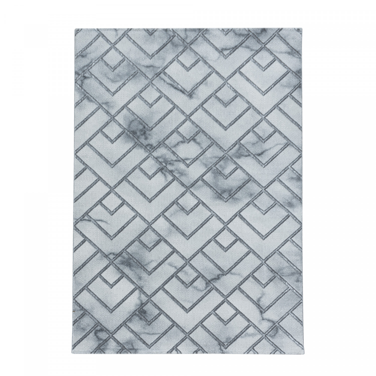 Kusový koberec Naxos 3813 silver Rozmery koberca: 80x250