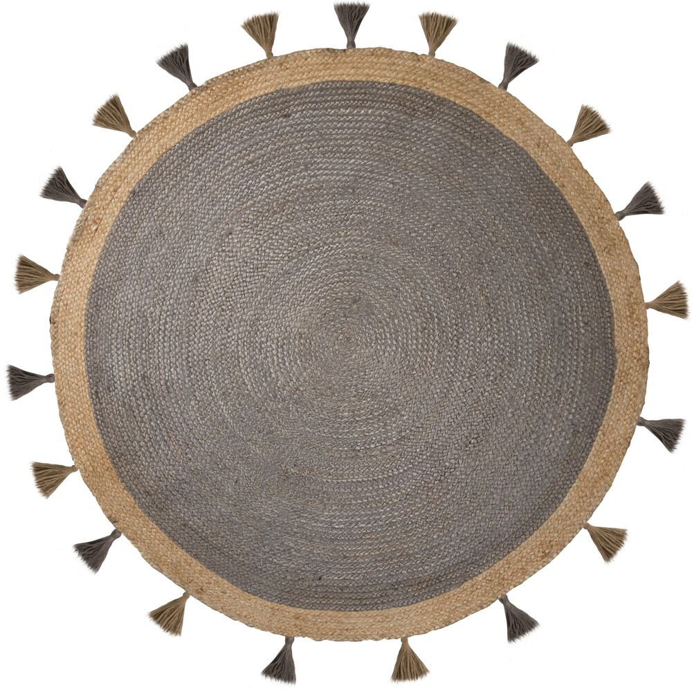 Kusový koberec Lunar Jute Circle Grey Rozmery koberca: 150x150 kruh