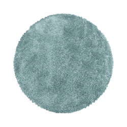 Kusový koberec Fluffy Shaggy 3500 blue kruh Rozmery kobercov: 200x200 kruh