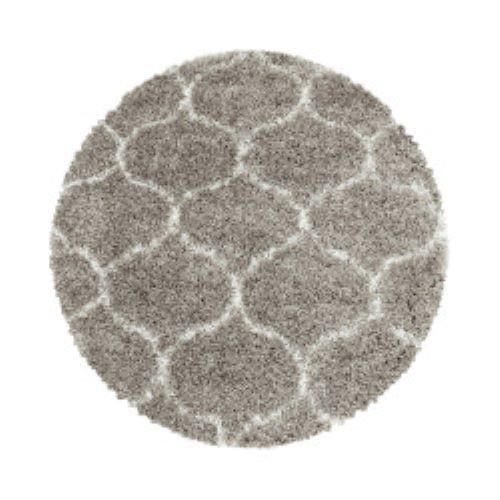 Kusový koberec Salsa Shaggy 3201 beige kruh Rozmery koberca: 80x80 kruh