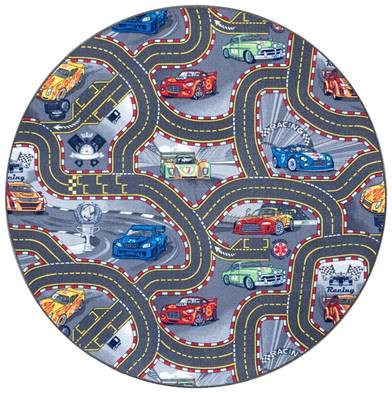 Detský kusový koberec Play 105204 kruh Rozmery koberca: 133x133 kruh