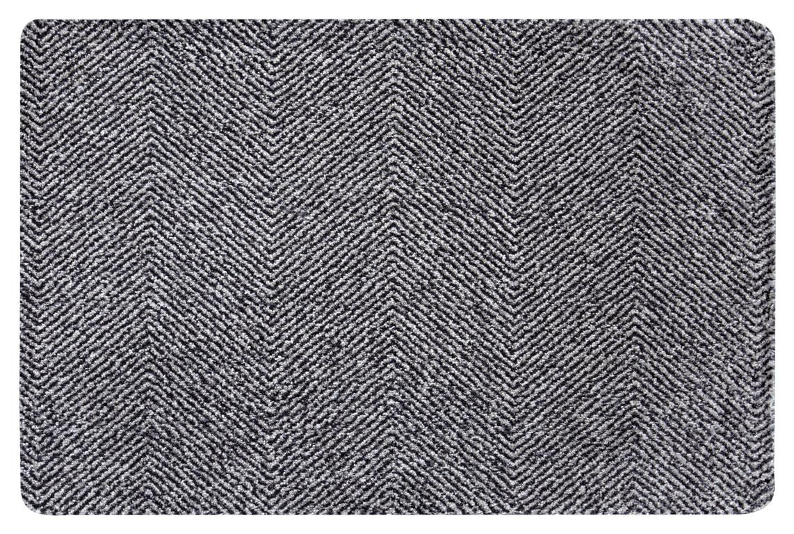 Rohožka Clean & Go 105349 Silver gray Beige Black Rozmery koberca: 50x150