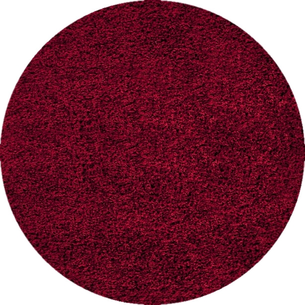 Kusový koberec Dream Shaggy 4000 Red Kruh Rozmery koberca: 120x120 kruh
