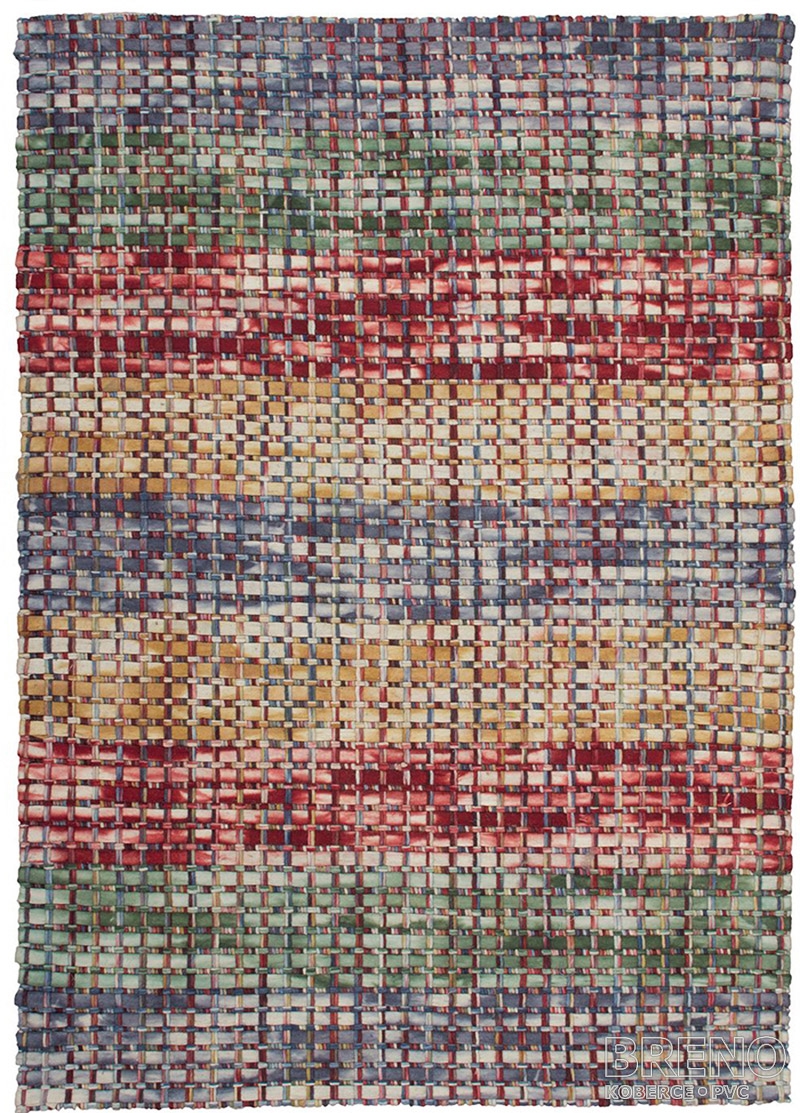 Ručne tkaný kusový koberec Lima 430 MULTI Rozmery koberca: 80x150