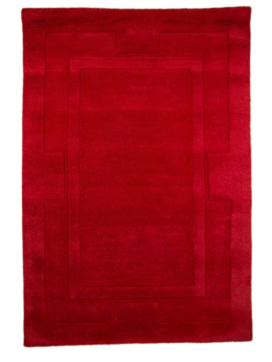 Ručne všívaný kusový koberec Sierra Red Rozmery koberca: 200x290