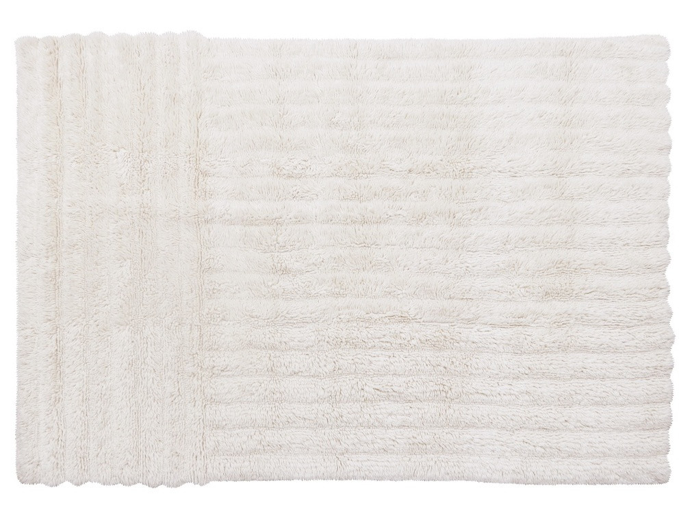 Vlnený koberec Dunes - Sheep White Rozmery koberca: 80x140