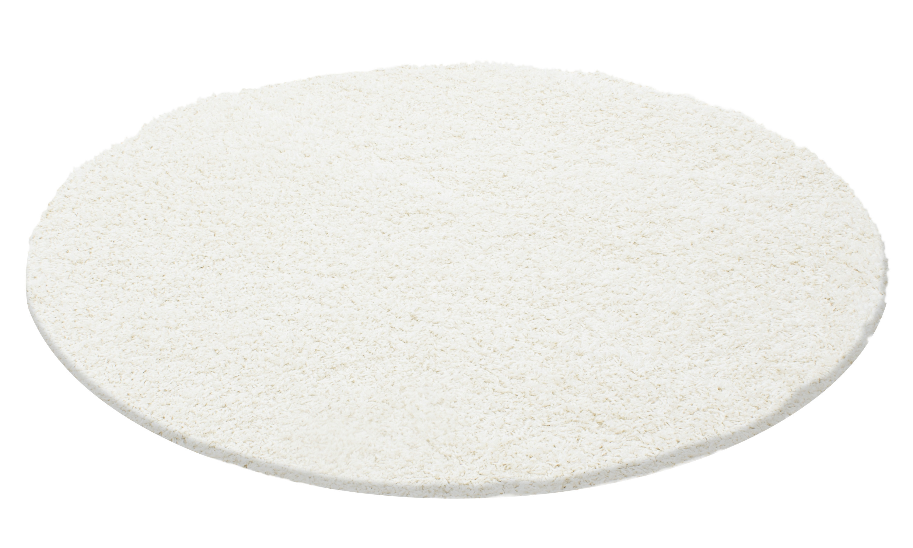Kusový koberec Life Shaggy 1500 cream kruh Rozmery koberca: 120x120 kruh