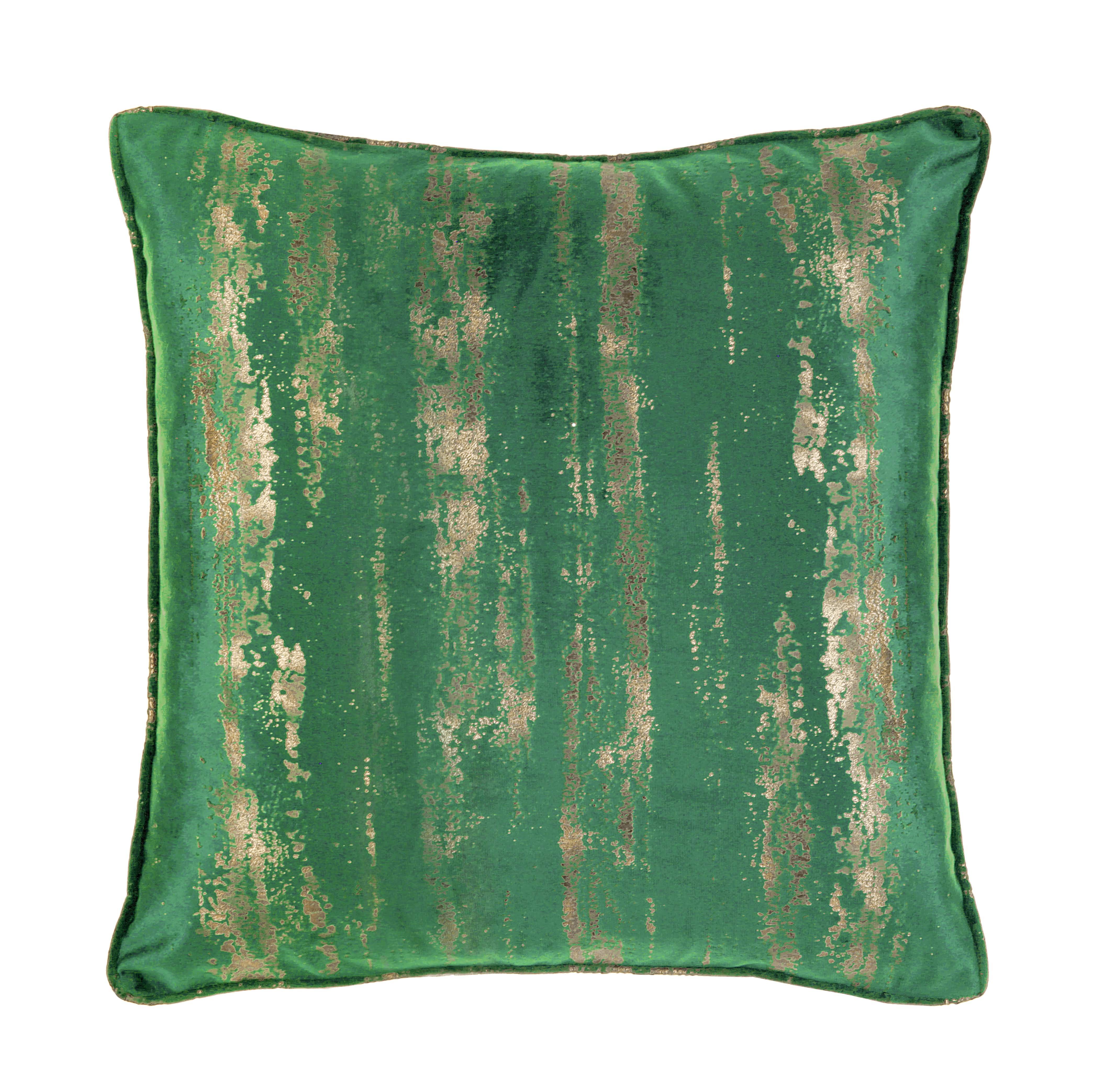 Zelená obliečka na vankúš ANDREAN 45x45 cm