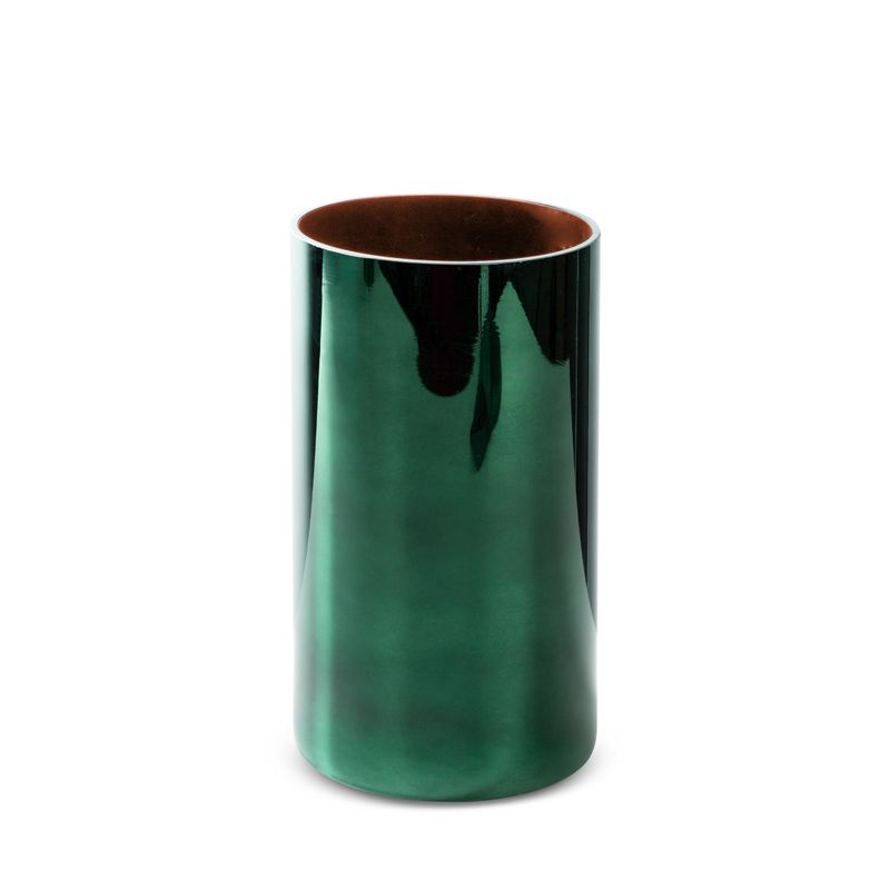 Sklenená váza šalviová SALVIA8 2 priemer 15 x 25 cm