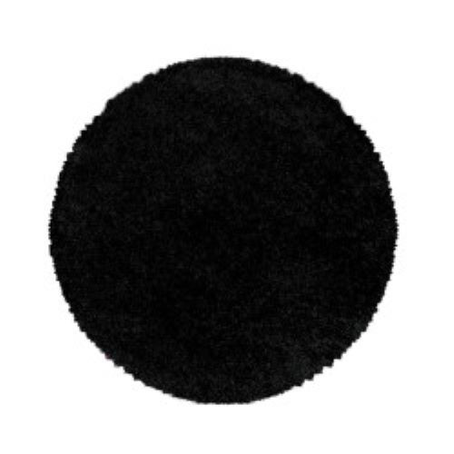 Kusový koberec Sydney Shaggy 3000 black kruh Rozmery koberca: 120x120 kruh