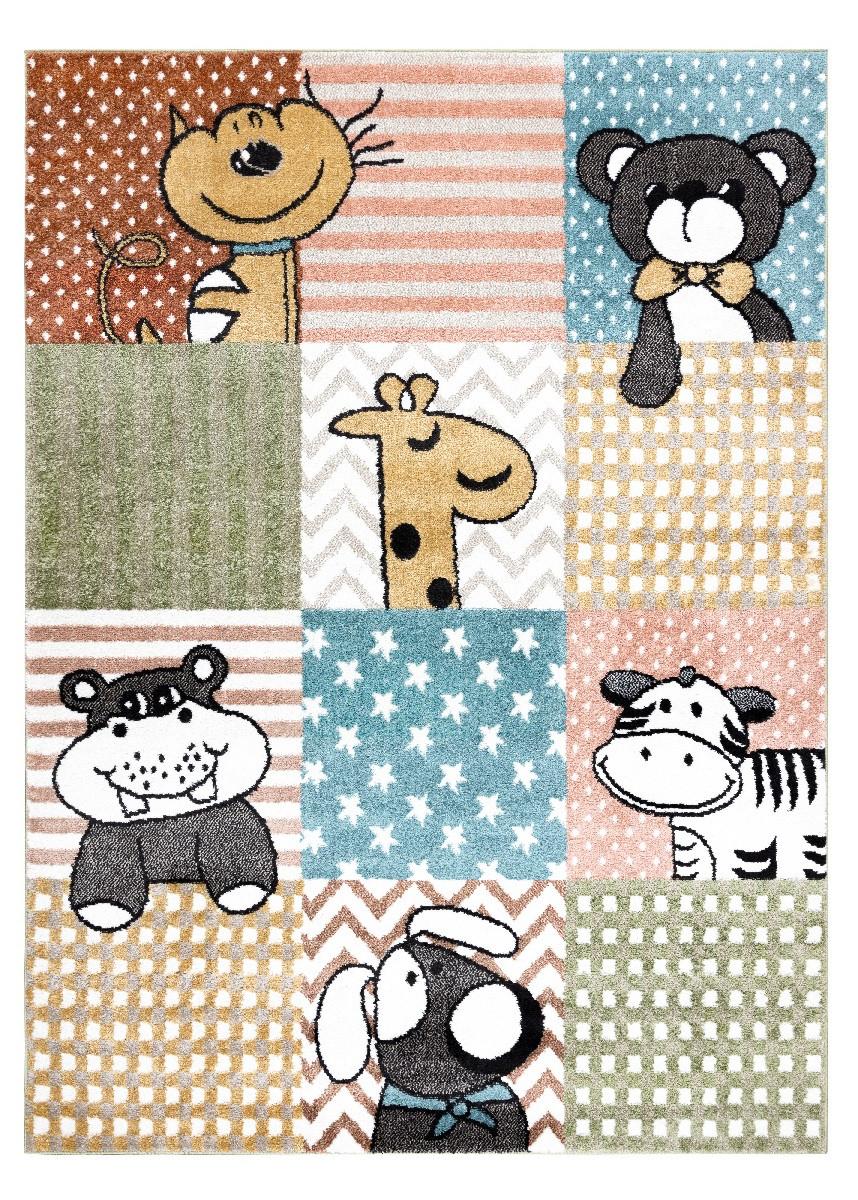 Fotografia produktu: Detský kusový koberec Fun Pets multi Rozmery kobercov: 200x290