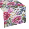 10239 2 zamatovy behun s farebnymi kvetmi ador 35 x 180 cm
