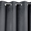 10899 2 grafitovy zamatovy zaves na kruzkoch sarah 140x250 cm