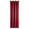 12033 4 cerveny zatemnovaci zaves na kruzkoch logan 135x250 cm
