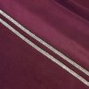15567 1 bordovy zamatovy behun na stol glen 35x180 cm
