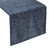 15954 3 modra zamatova stola na stol evelyne 40x140 cm