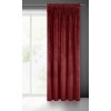 17490 7 bordovy zaves ria so zamatovou strukturou 140x270 cm