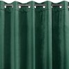 17508 5 zeleny zaves ria so zamatovou strukturou 140x250 cm